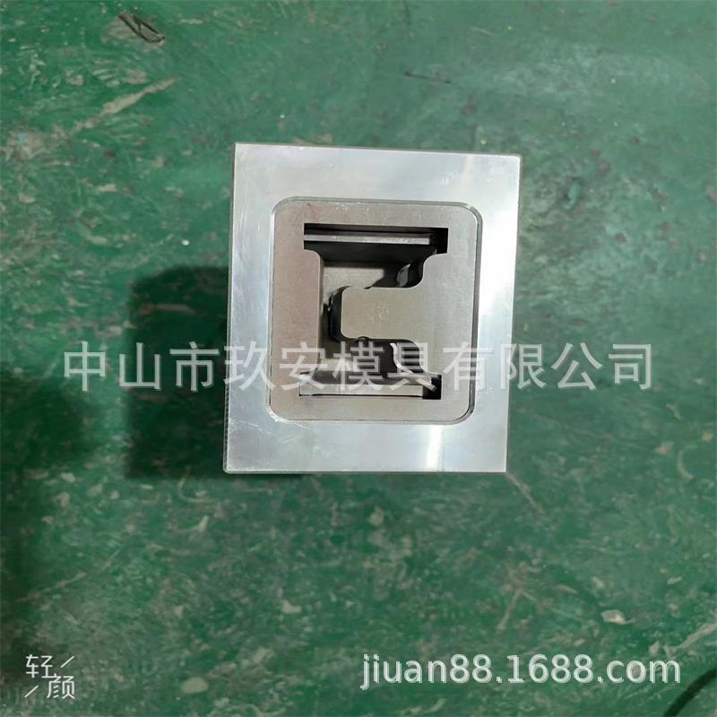 玖安模具 供应自动包装机60mm袋宽+双撕口异形袋整体冲模具