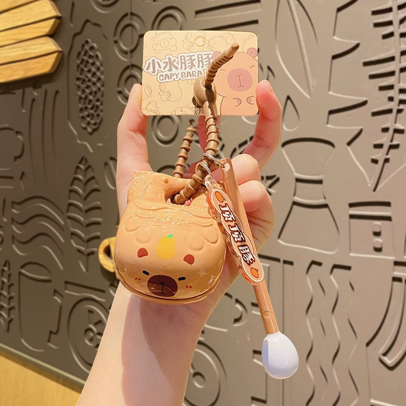 Настоящая Cartoon-ойл? (непонятно) Genuine cartoon oil, keychain, creative doll, cute pendant, with little bears, Birthday gift, wholesale