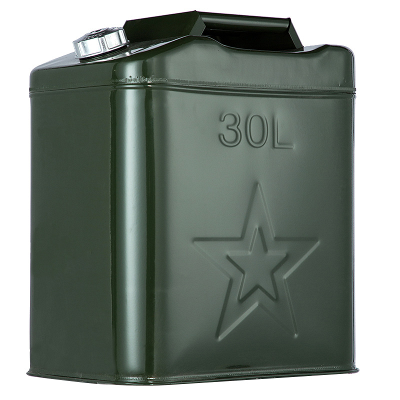 Gran tamaño pequeño barril plano horizontal engrosado barril de gasolina 20 litros 30 litros 10 litros coche motocicleta repuesto tanque de combustible Coche image 6