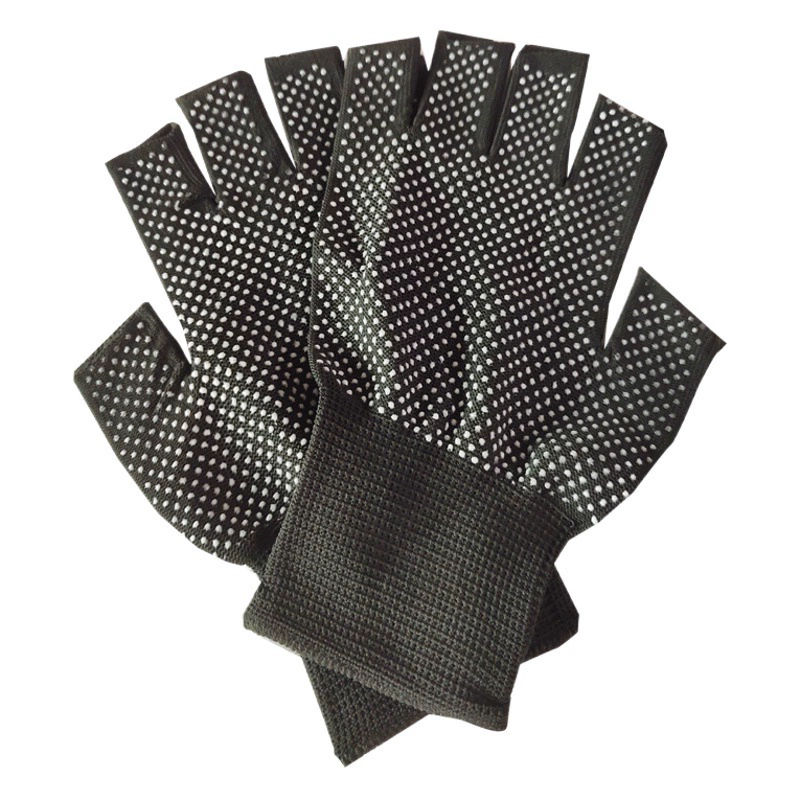 Нейлоновые перчатки без пальцев для альпинизма и велоспорта, унисекс, противоскользящие, дышащие, для работы.