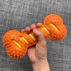 狗狗玩具骨头耐咬TPR磨牙发声大型犬金毛柯基法斗狗宠物解闷神器