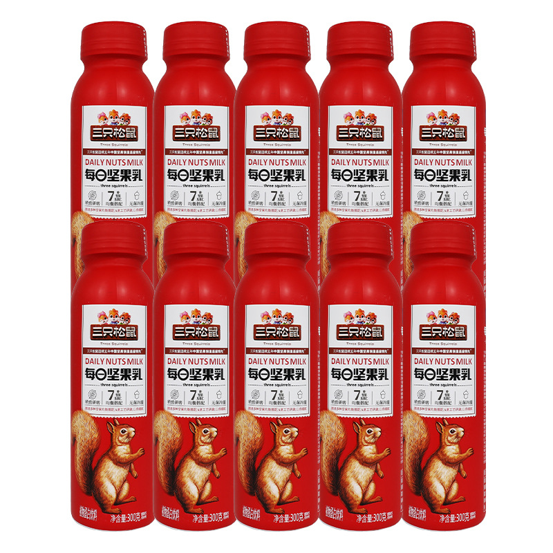 Three squirrels nut milk 300gx10 bottles