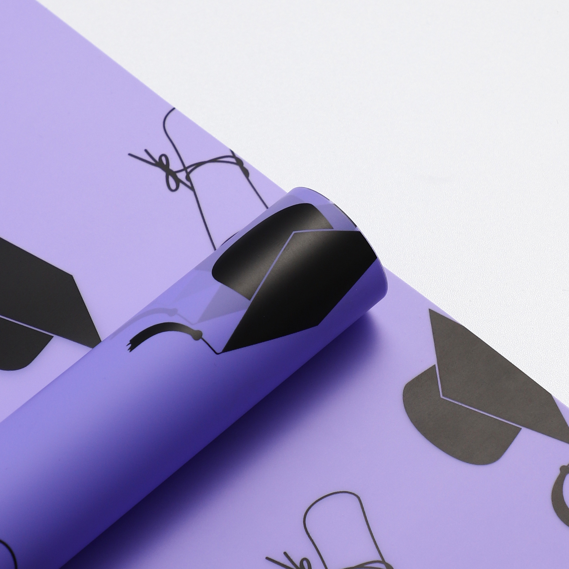 LiZhiRan temporada de graduación impermeable arco libro rollo de papel de embalaje de flores examen de ingreso a la universidad sombrero de doctorado ramo de papel de embalaje de flores