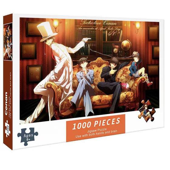 Puzzle toys 1000 pieces paper 75 * 50cm landscape anime figure night market stall wholesale supply delivery