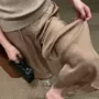 夏季大码松弛直筒阔腿裤