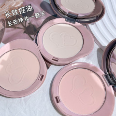 ボブ Xinhuo パウダーケーキメイクアップと輪郭ナチュラル長期持続コンシーラー防水オイルコントロール保湿ノンスティックパウダーウェットとドライ使用