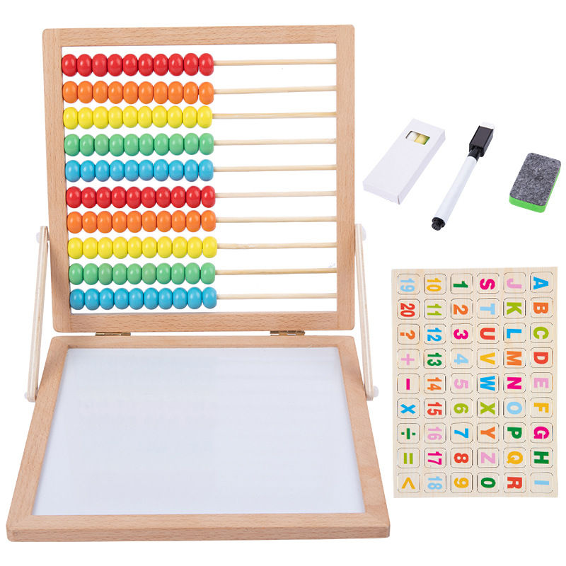 Ventas directas de la fábrica Haya tablero dibujo estante cálculo kindergarten contador Escuela Primaria adición y resta niños Iluminación matemáticas enseñanza ayudas