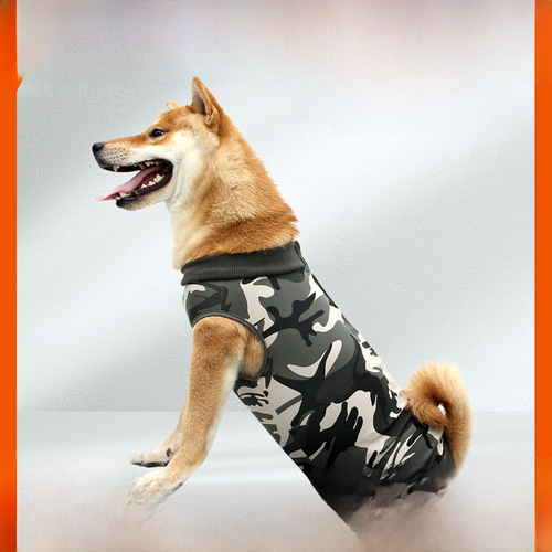 Cross-border hot item four-season dog neutering suit pet postoperative recovery four-legged care clothing surgical mother dog weaning suit