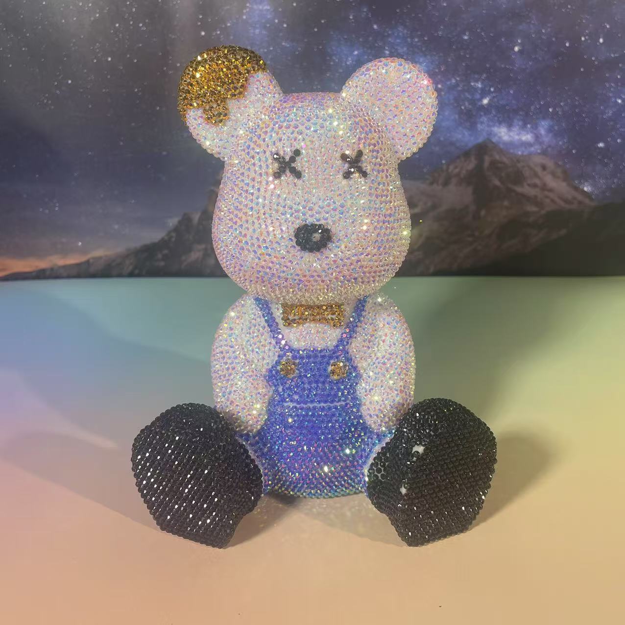 Muñeca de perforación transfronteriza di-stick violenta oso de diamantes manuales de diamantes de diamantes