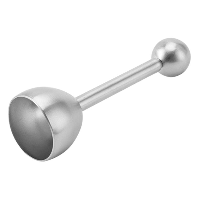 Abridor de huevo elástico de acero inoxidable 304 abridor de huevo de primavera cortador de huevo cáscara de huevo knock