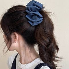 女性用のハイエンドバブルプリーツクラウドヘアクリップ、2025年の新しいスタイル、後頭部のハイポニーテールクリップ、髪のボリュームを高めます、多くのヘアアクセサリー