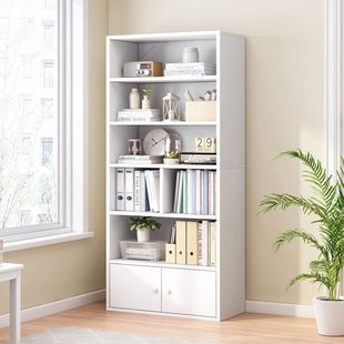 Simple Bookshelf Simple Floor-Standing Home Student Small Bookcase Storage Rack Layered Multi-Layer Storage Storage Cabinet
