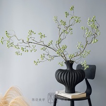 山归来长枝花浆果马桑果室内植物绿植设计师款桌面仿生花装饰