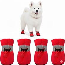 Y 46097 Reflective Pet Rain Shoes ������Ь ����ѷ�羳ŷ