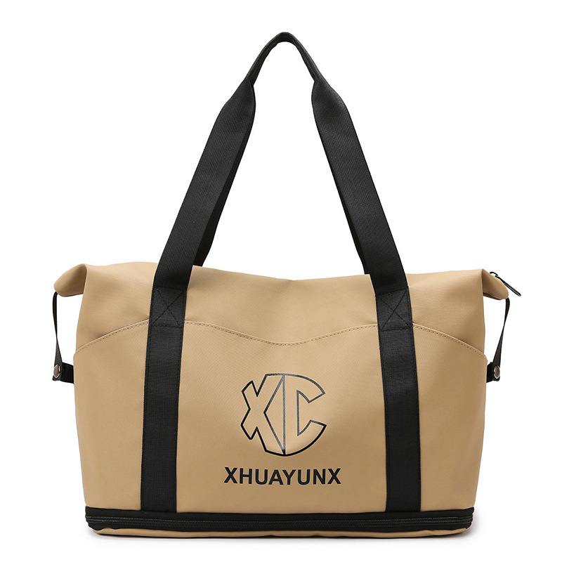 Nueva y práctica bolsa de fitness deportiva de separación seca y húmeda de gran capacidad, bolsa de viaje de expansión de corta distancia, bolsa de yoga de natación al por mayor