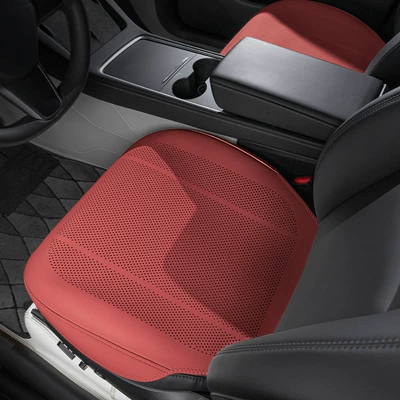 Seat cushion, seat cover: Seat Cushion Pro/Max/Ultra Summer - type-b-thin-cushion-volcanic-red-front-row-2-pieces