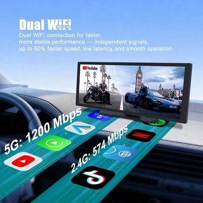 Driving recorder Navigator Wireless Carplay Car