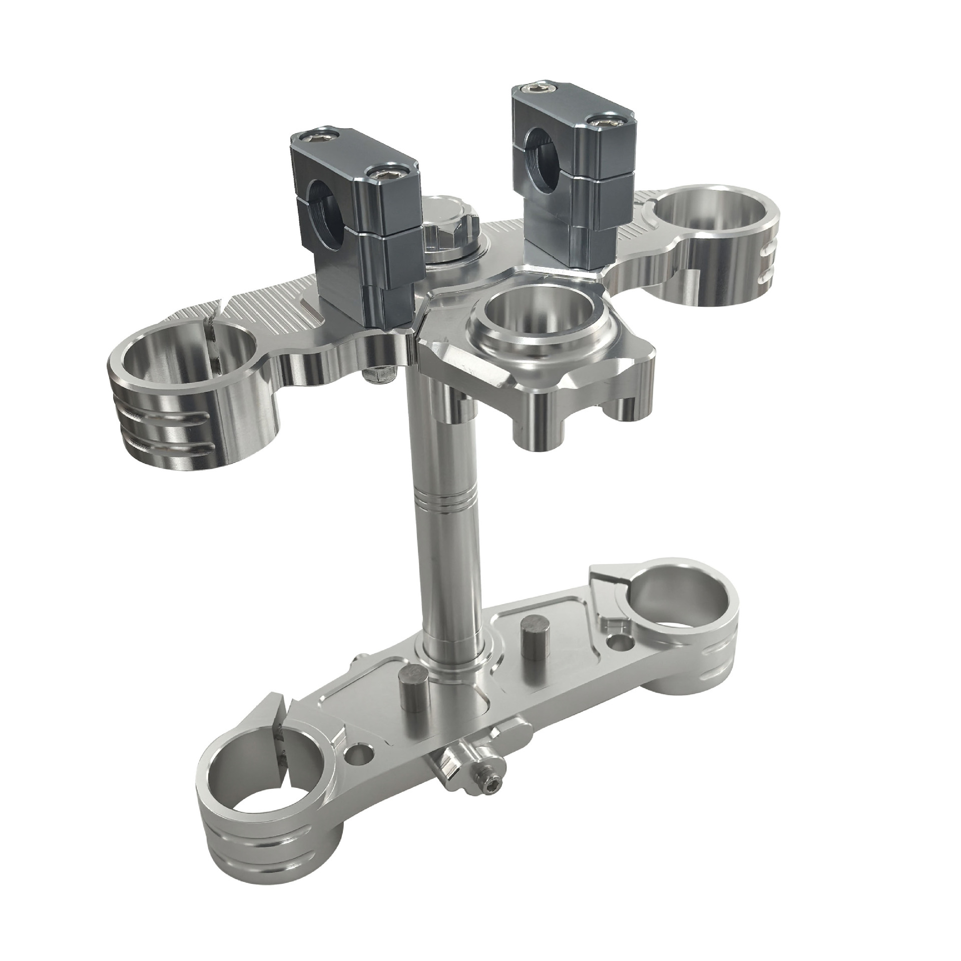 Suitable for Honda Honda Little Monkey Monkey125 Motorcycle Modified Upper and Lower Connecting Plate Steering Column Assembly Parts