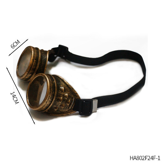 Divertida fiesta de Halloween vestido de fiesta vintage gafas steampunk accesorios de maquillaje fiesta de vacaciones