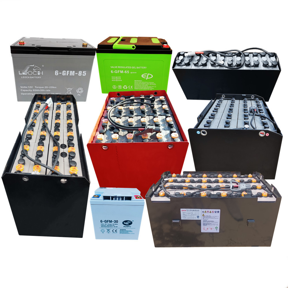 宁波24v蓄电池48V-80V电动叉车液压堆高车托盘堆垛车前移式蓄电池