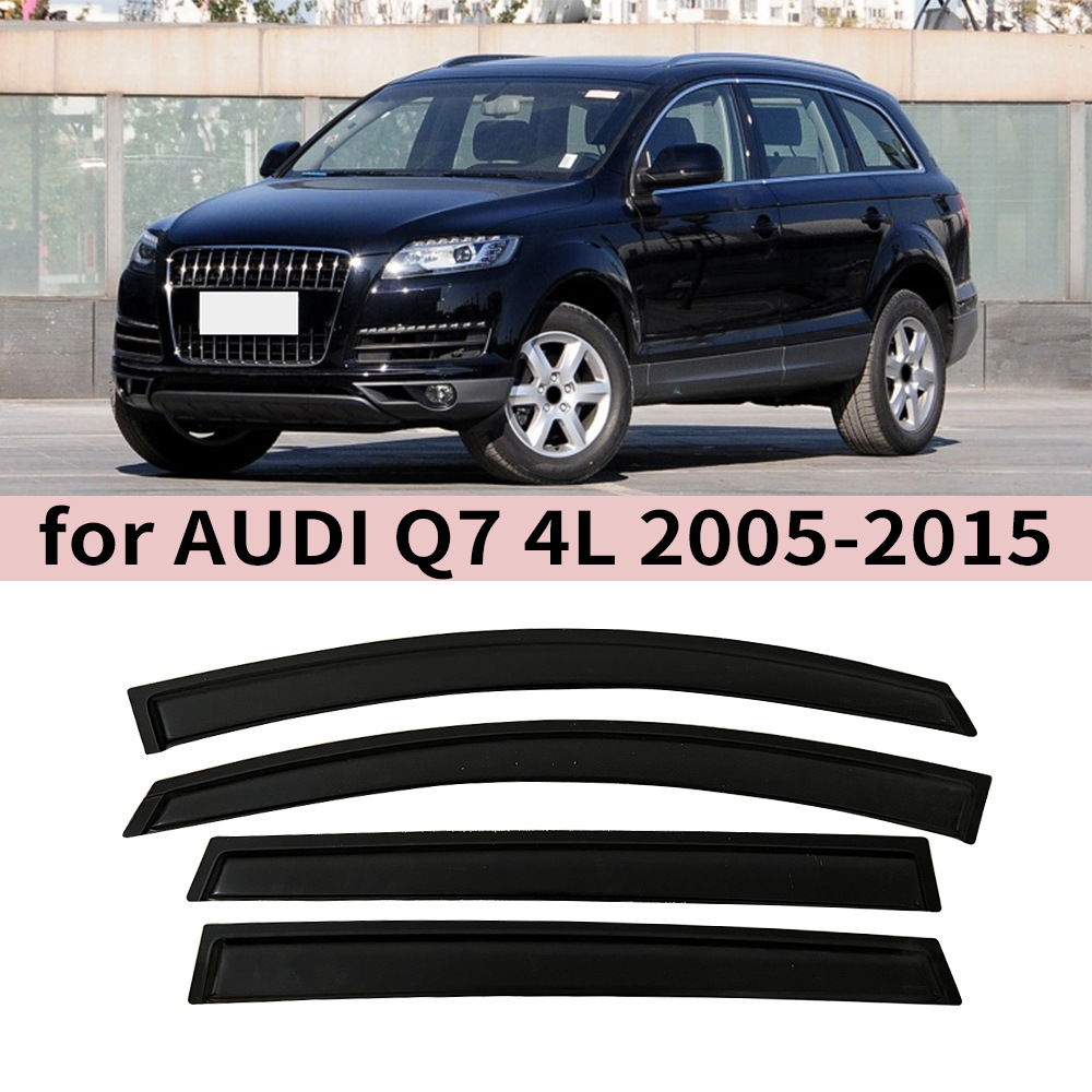 Audi Audi Q7 4L 2005-2015 Window Visor Rain Guard (Rain shield) - for-audi-q7-4l-2005-20154pcs