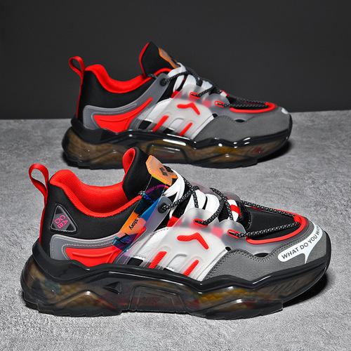New Men's Low-Top Dad Shoes, New Style Sports Shoes, New Colors Running Shoes, Fashion Mesh