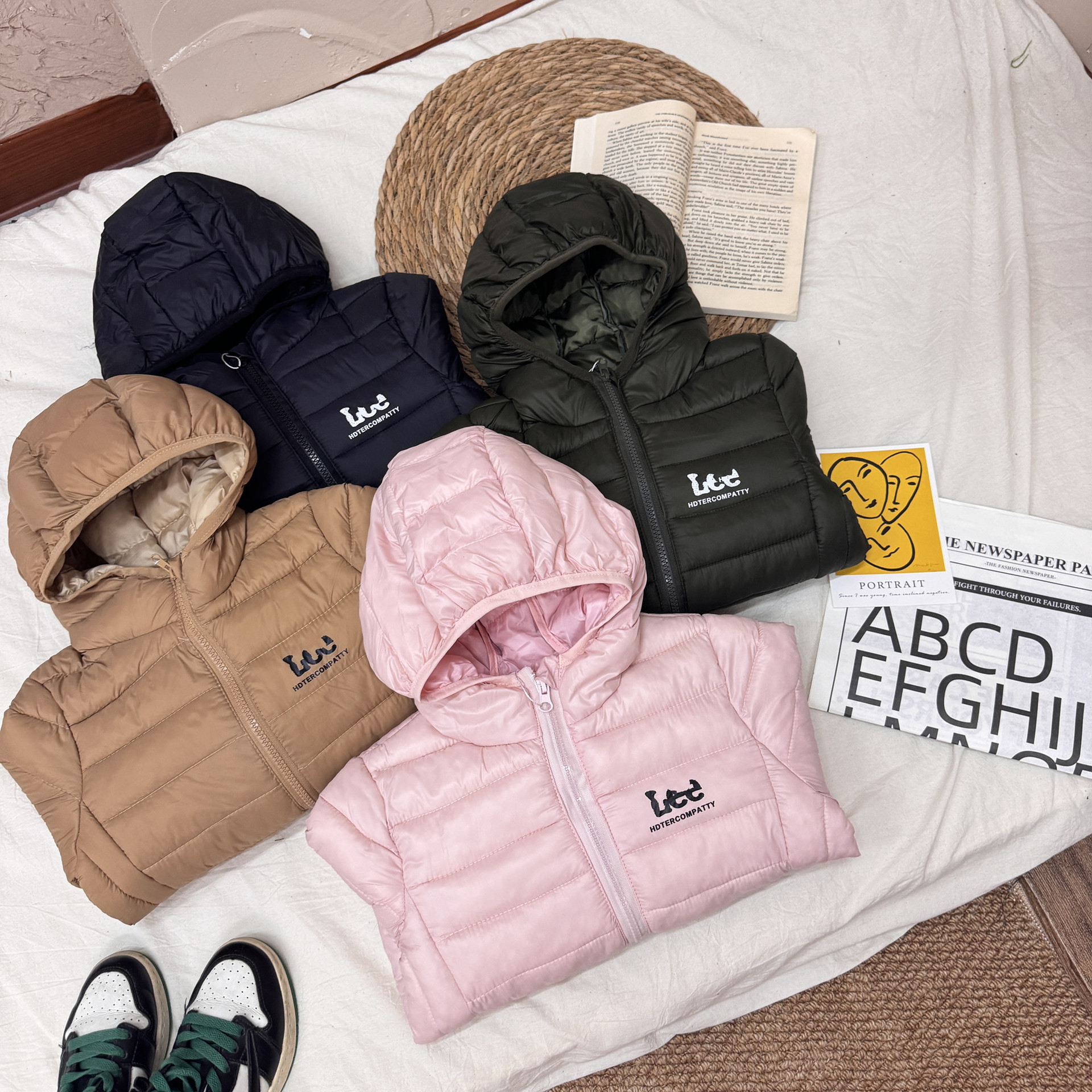 儿童羽绒棉服冬季童装超轻薄中大童棉袄宝宝棉衣外套儿童棉服现货