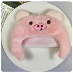 超かわいい変装人形の頭カバー10cmビーバー自嘲人形服公仔帽子アクセサリー人形用アクセサリー