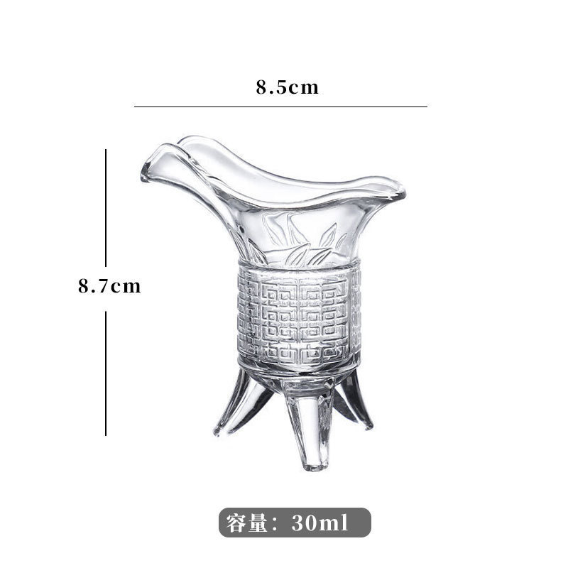 Vidrio doméstico alto pie taza de vino vino conjunto de taza de vino comercial <unk> taza de fondo grueso taza de bala vino al por mayor