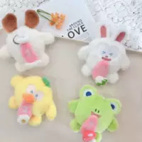 Мультяшный плюшевый язык проколы, монстр, подвеска, брелок