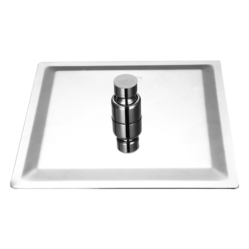 Cabezal de Ducha Superior 304 de Acero Inoxidable Presurizado Efecto Lluvia para Baño image 1