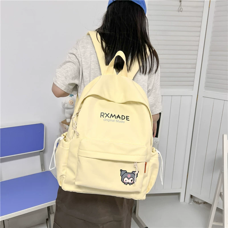 Capacious backpack, for secondary school, for students
