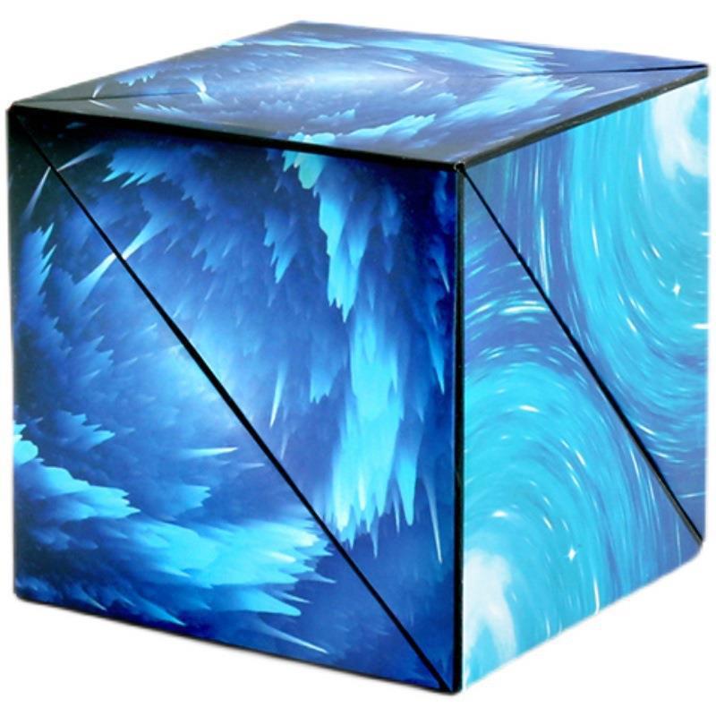 Three dimensional magnetic intellectual Rubik's cube for training