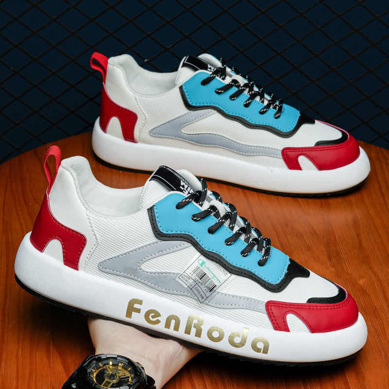 Männer Schuhe 2023 Frühjahr Neue Mode Casual Junior High School Student Sport Bord Schuhe Mode Schuhe Männer_voghion.com