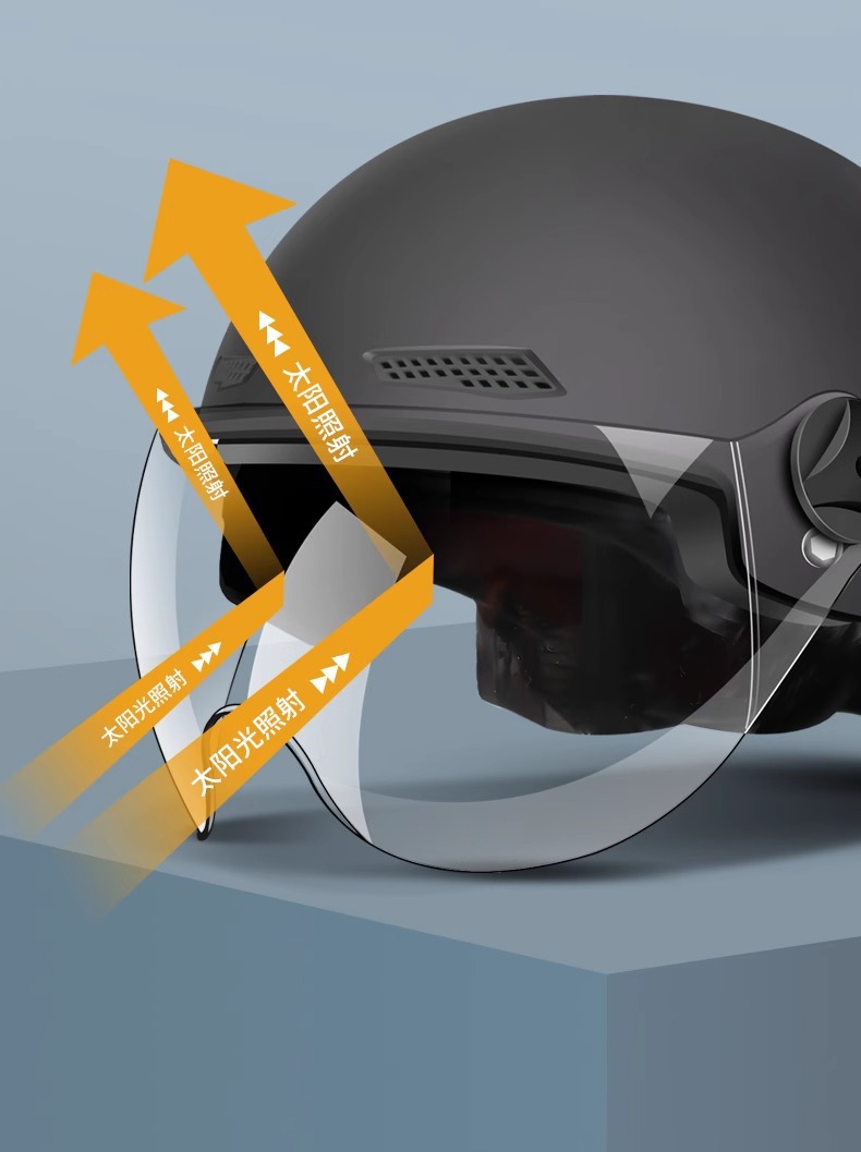 All-season helmet for women, summer helmet for men, national standard electric vehicle helmet, 3C certified for electric vehicles and motorcycles