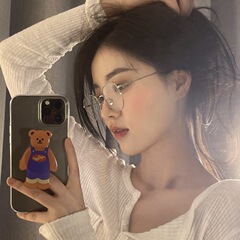 Jennie同款圓框防藍光眼鏡金絲邊素顏眼鏡框架復古網紅平光鏡