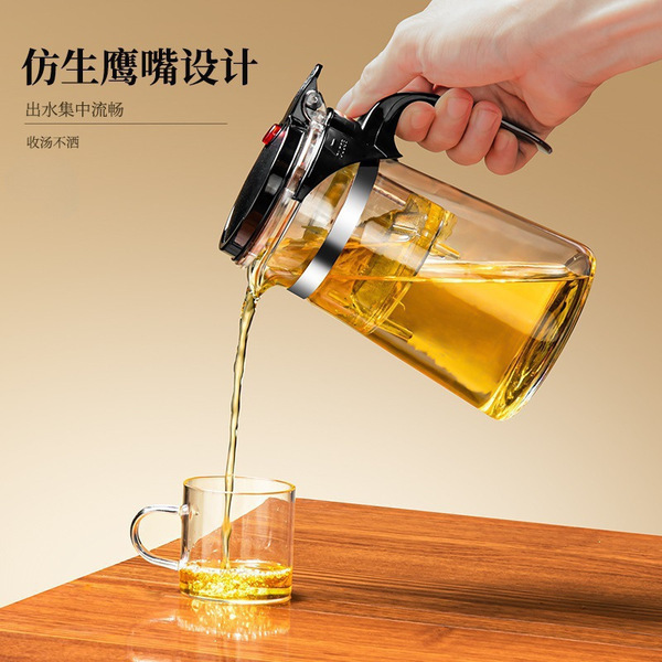 Glass teapot