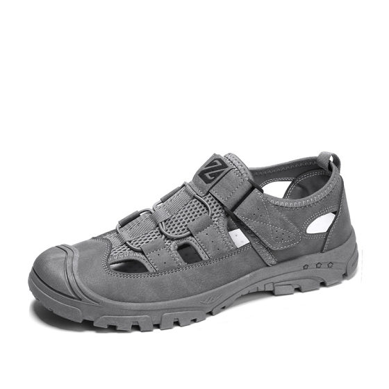 2024 Spring and Summer New Fashion Buckle Breathable Frame Shoes Trendy Men's Outdoor Casual Sandals B6830-