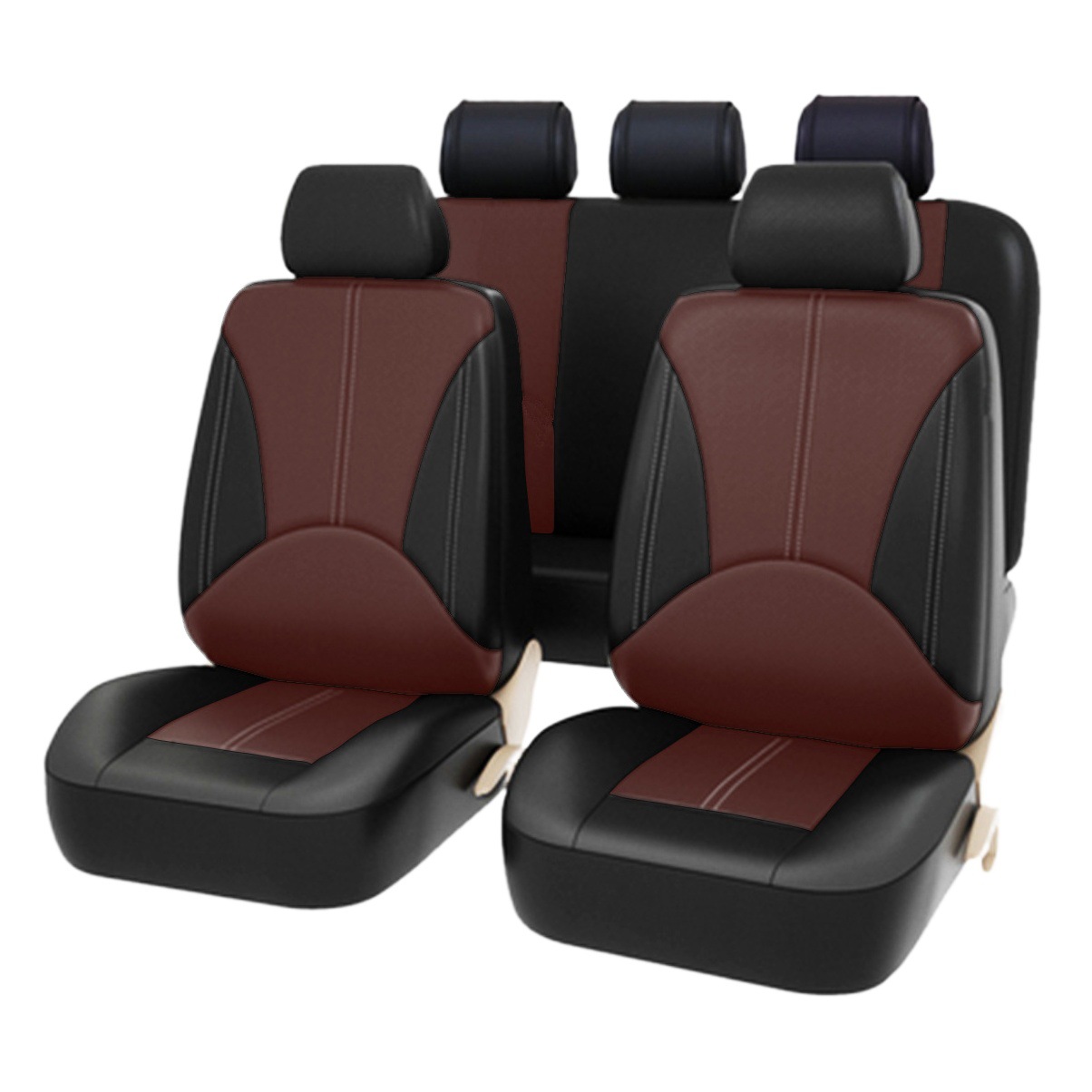 Funda universal para asiento de coche de cuero PU