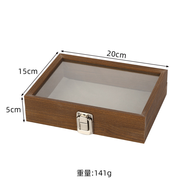 木製ジュエリーボックスネックレスジュエリーリングジュエリーボックスジュエリー収納ボックスブレスレット無垢材ブラックウォールナットディスプレイスタンド|undefined