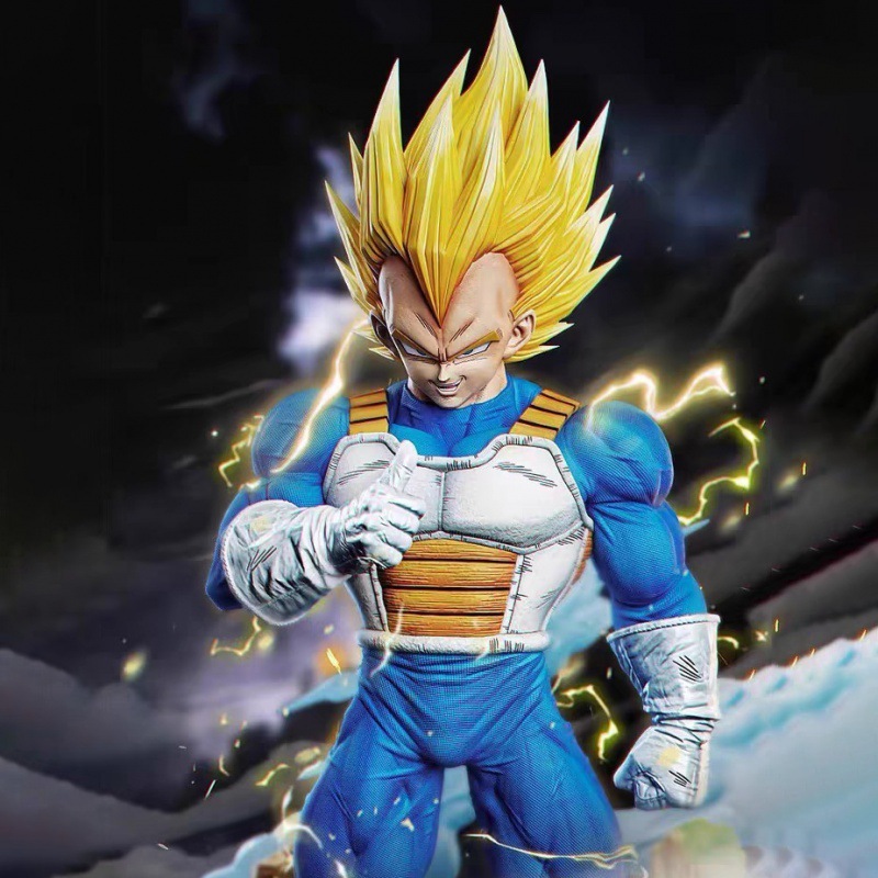 ドラゴンボールフィギュア像超サイヤ人大型アニメモデルシーン像装飾品卸売|undefined