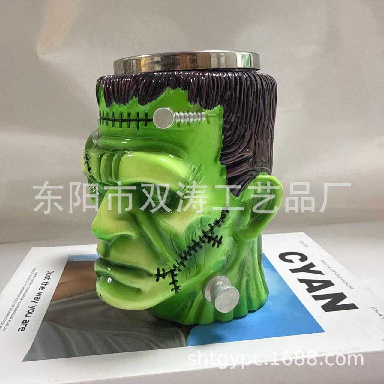 2025 explosión transfronteriza personalidad creativa fabricante de tazas de resina ecológicas tazas de agua tazas de regalo especiales tazas al por mayor