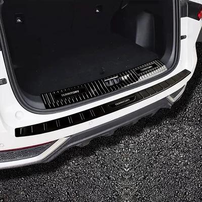 Dekorativ pedal başlıqları: sill strips, welcome pedals
