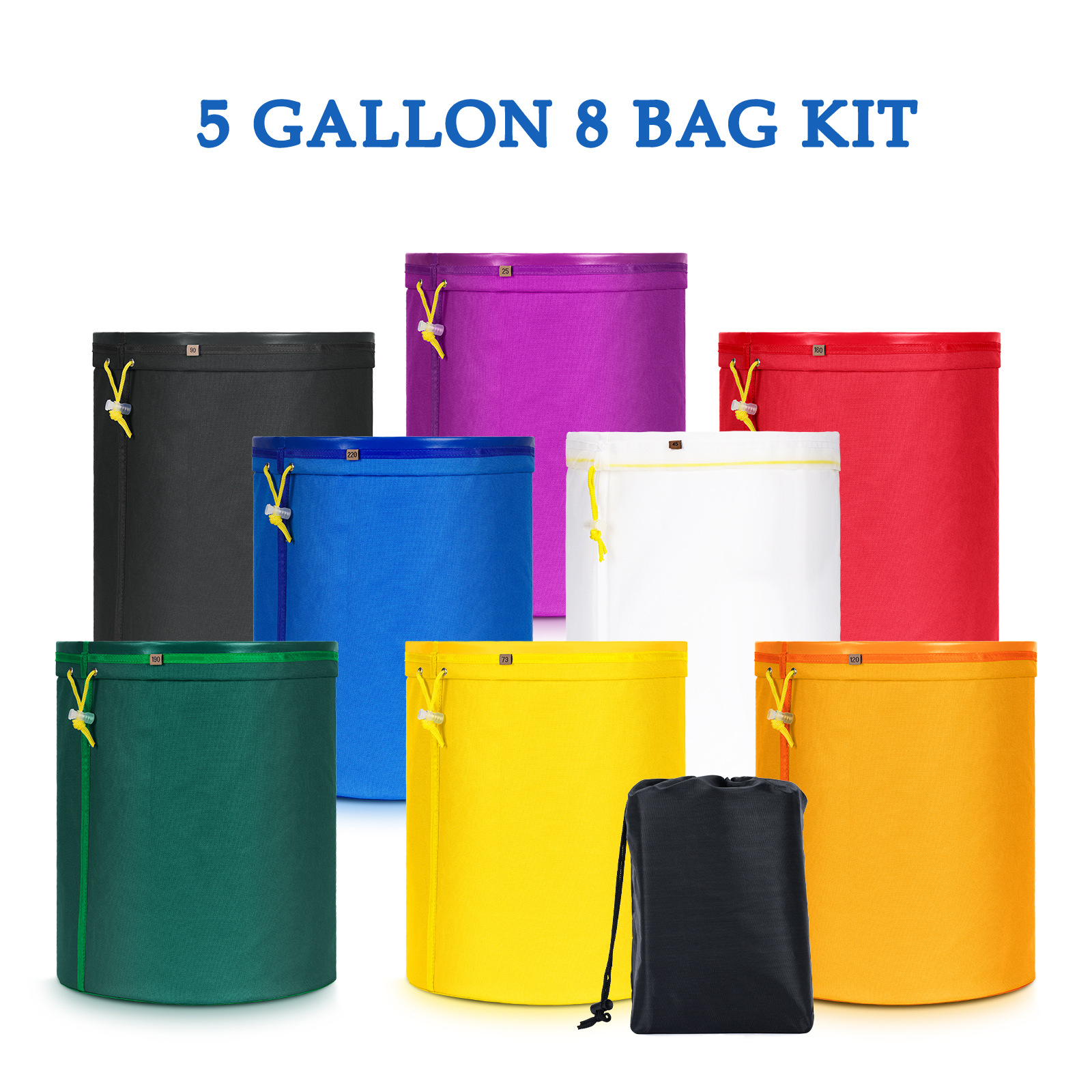 5 Gallon 8 Pack亚马逊热卖植物过滤袋中草药精华多功能提取滤袋