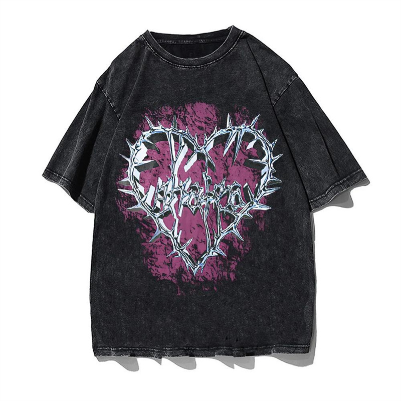 Retro summer T-shirt for men and women