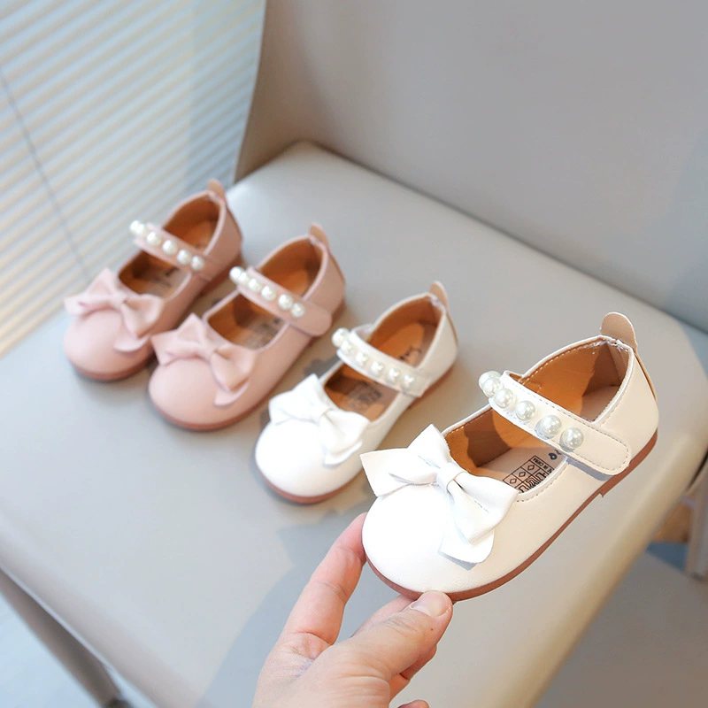 2025 корейская версия мягкой подошвы весенняя и осенняя новая обувь для девочек мелкая обувь