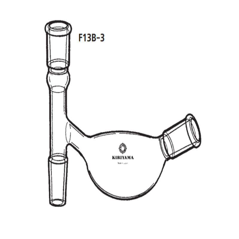 优选！！KIRIYAMA桐山 多颈反应烧瓶 F13B-3-1