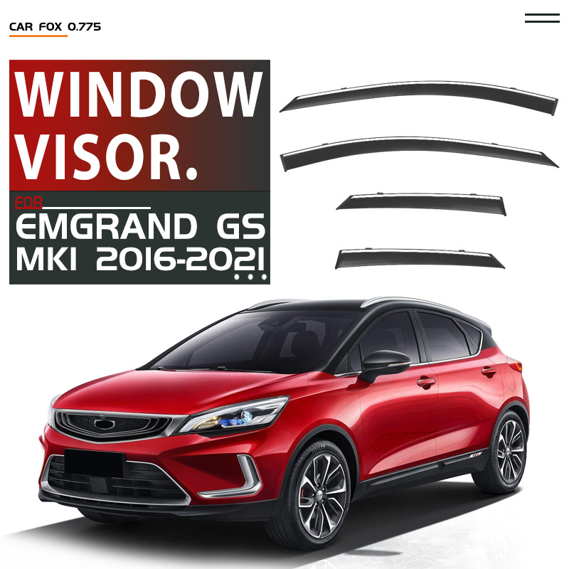 Applicable to Geely Emgrand GS sunny and rainy rain shield rain eyebrow Geely Emgrand GS Window visor