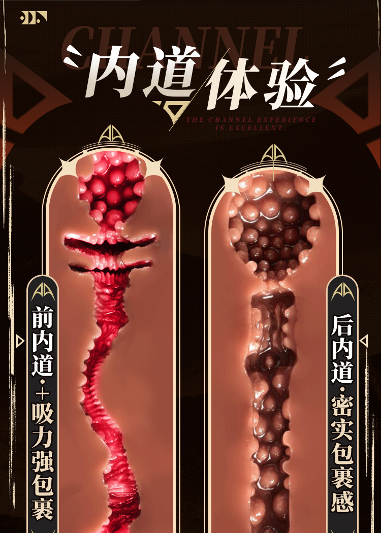 Jiuai Airplane Cup Mold Replica Half-Body Male Masturbation Device in TPE — detail image 3