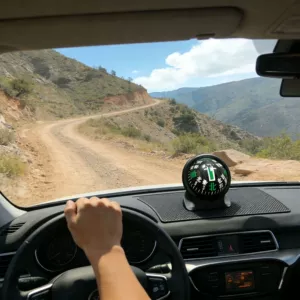 Çoxfunksiyalı off-road avtomobil kompas bilyası, avtomobil bəzəyi
